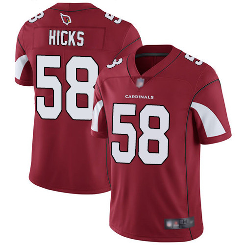 Arizona Cardinals Limited Red Men Jordan Hicks Home Jersey NFL Football #58 Vapor Untouchable